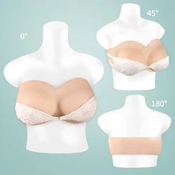 2024 Large Realistic Silicone False Breast For Crossdresser Shemale Transgender Drag Queen Transvestite Mastectomy Cosplay