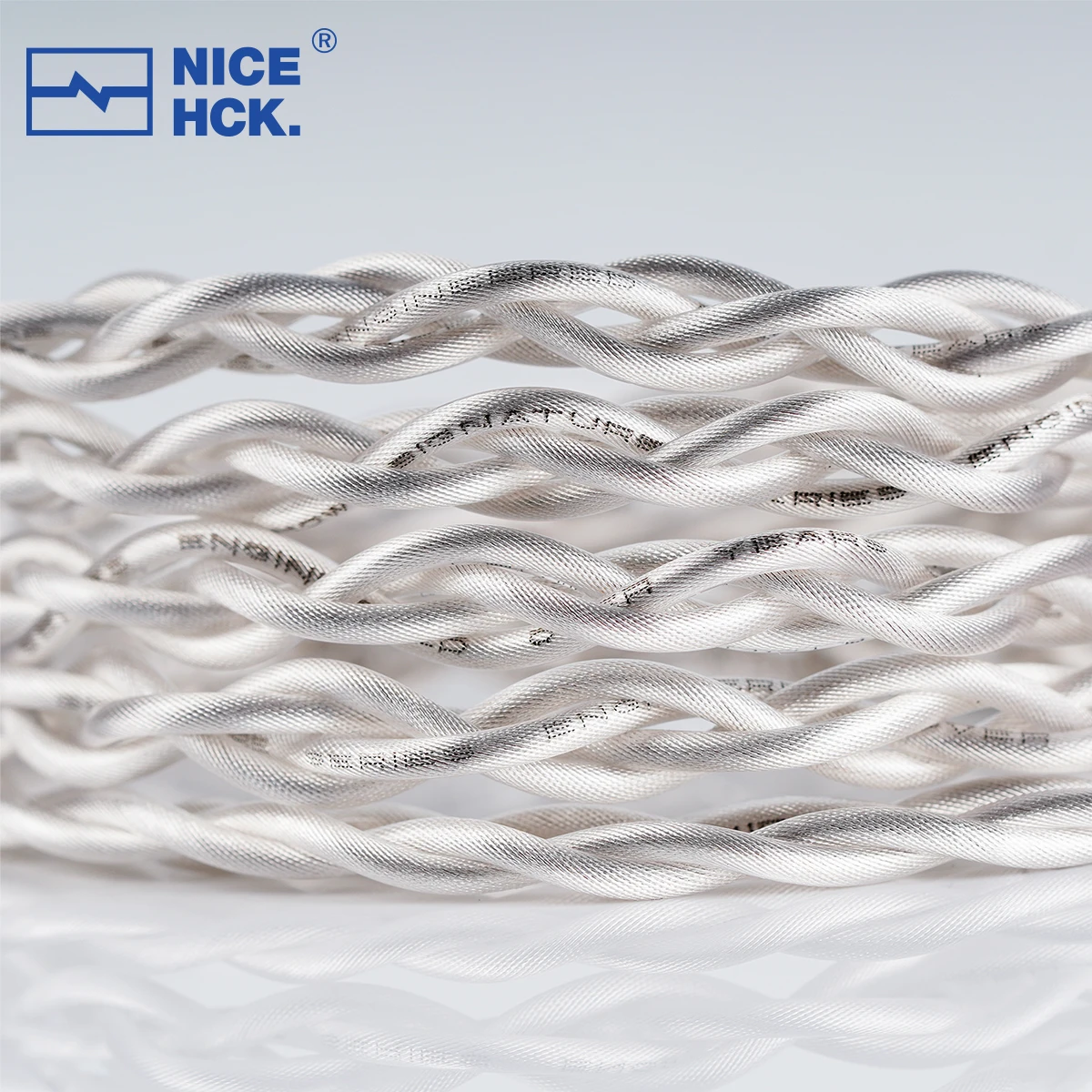 NICEHCK EngrChow 2 素材混合 7N 単結晶銅 + 銀メッキ 7N 単結晶銅