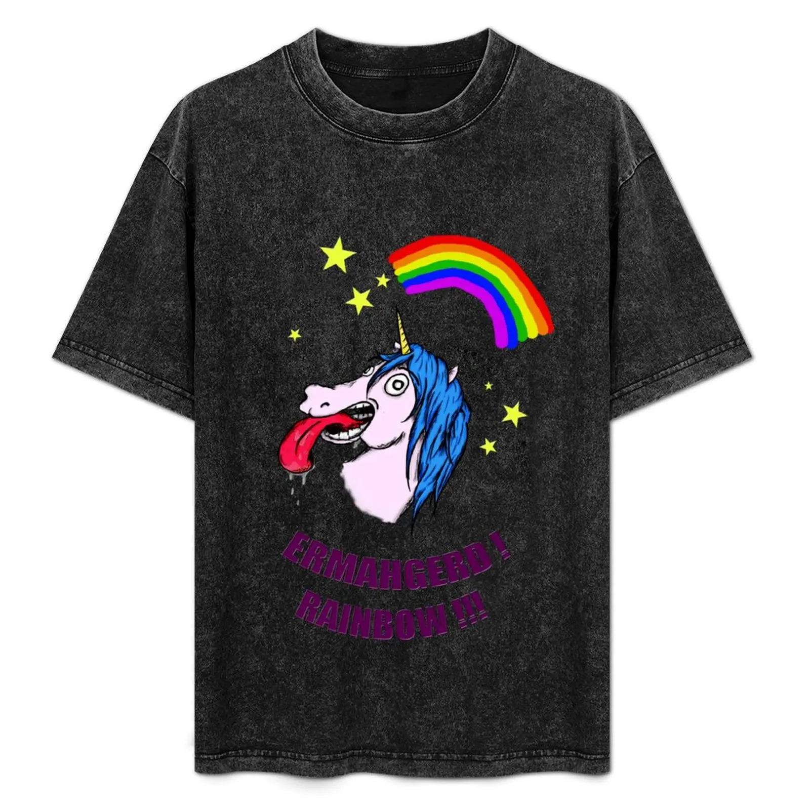 

ERMAHGERD RAINBOW! T-Shirt Urban Style Print T-Shirt