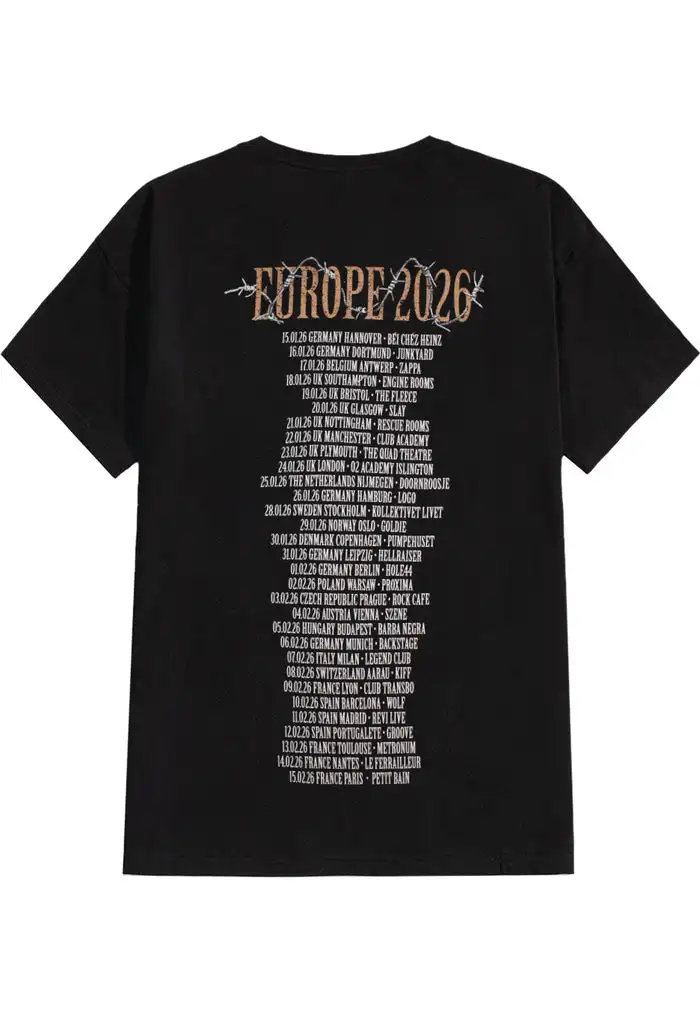 Cryptopsy - Europe 2026 - T-Shirt unisex cotton tee