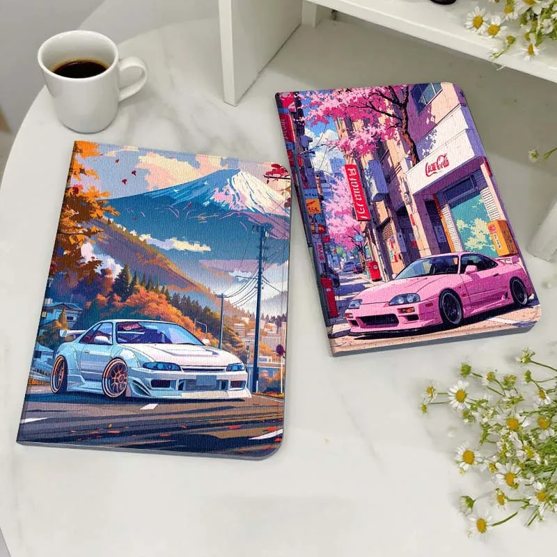 

Anime car illustration For Legion Xiaoxin Pad Y700 K10 M10 P11 K11 Pro Plus 10.6 11.5 Inch 2021 2023 2025 Tablet Case