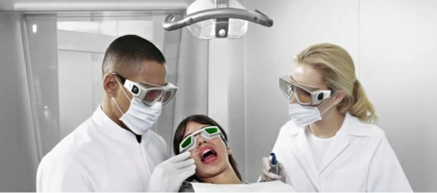 Laser-Schutzbrille OD 7+ Sicherheitsbrille 532nm 808nm 1064nm Wellenlängen-Augenschutz für Violett-, Blau-, Grün- und Infrarot-Laser – Detail 10