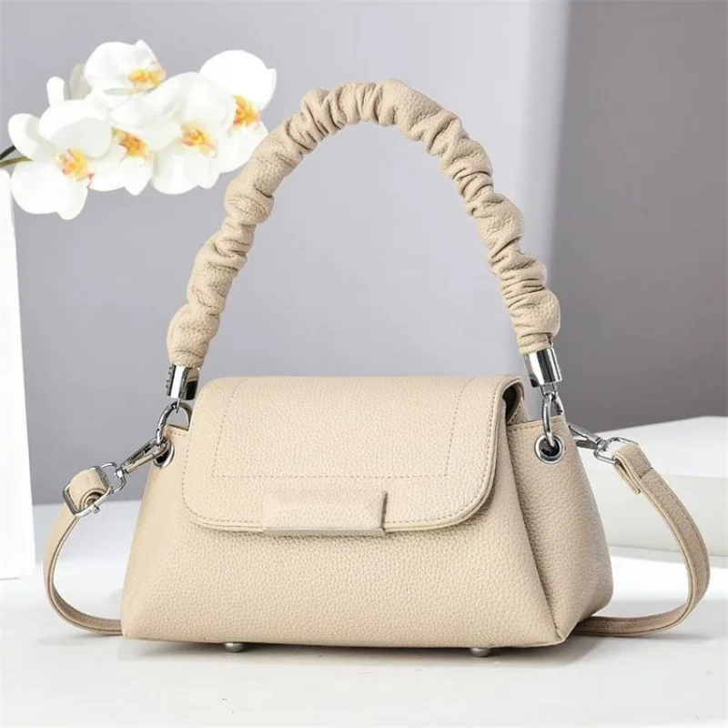 

2025 New High-end Luxury Brand Ladies Leather Shoulder Bag Famous Designer Paris Elegant Simple​
