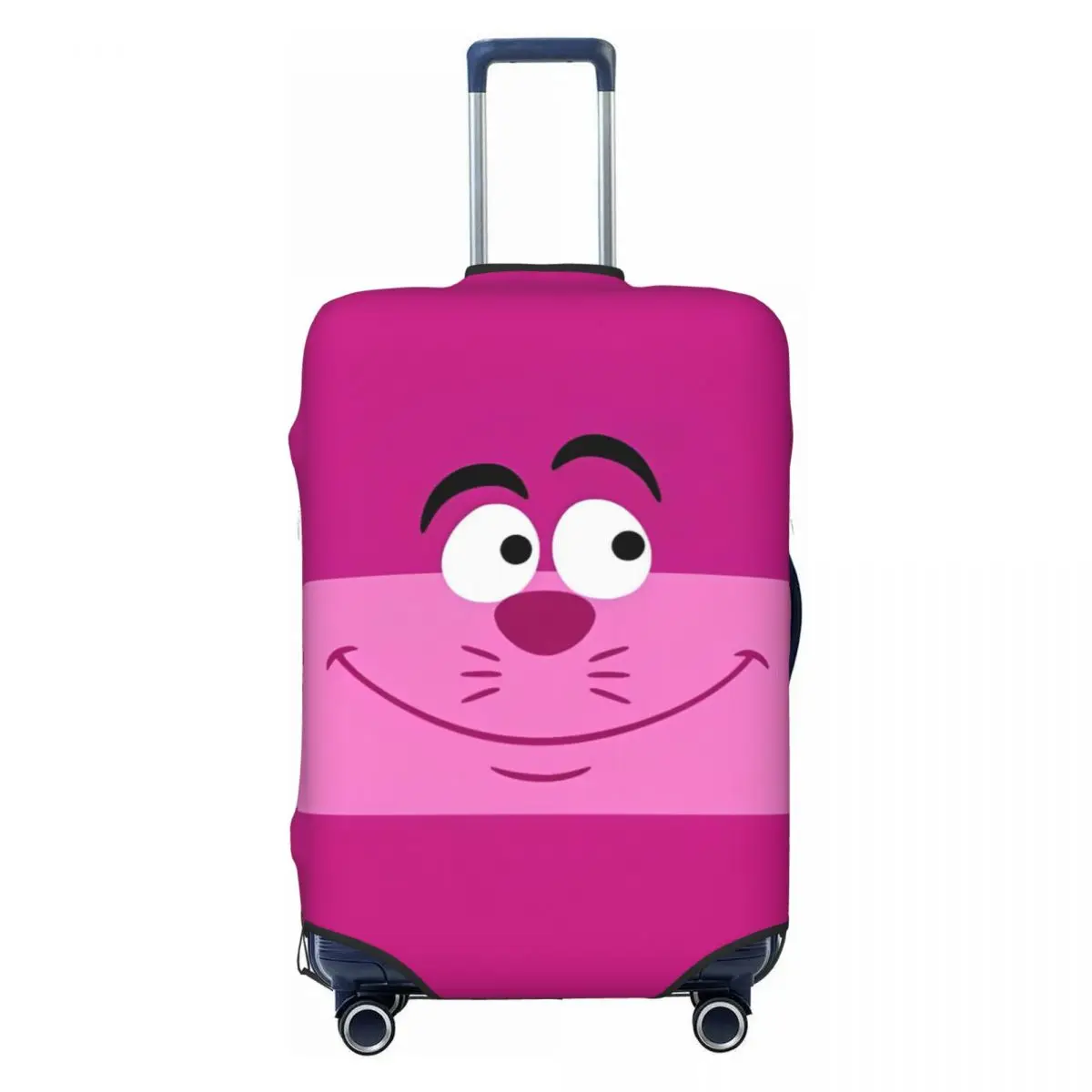 

Kawaii Funny Cheshire Cat Suitcase Cover Business Flight Fun Luggage Supplies Protection