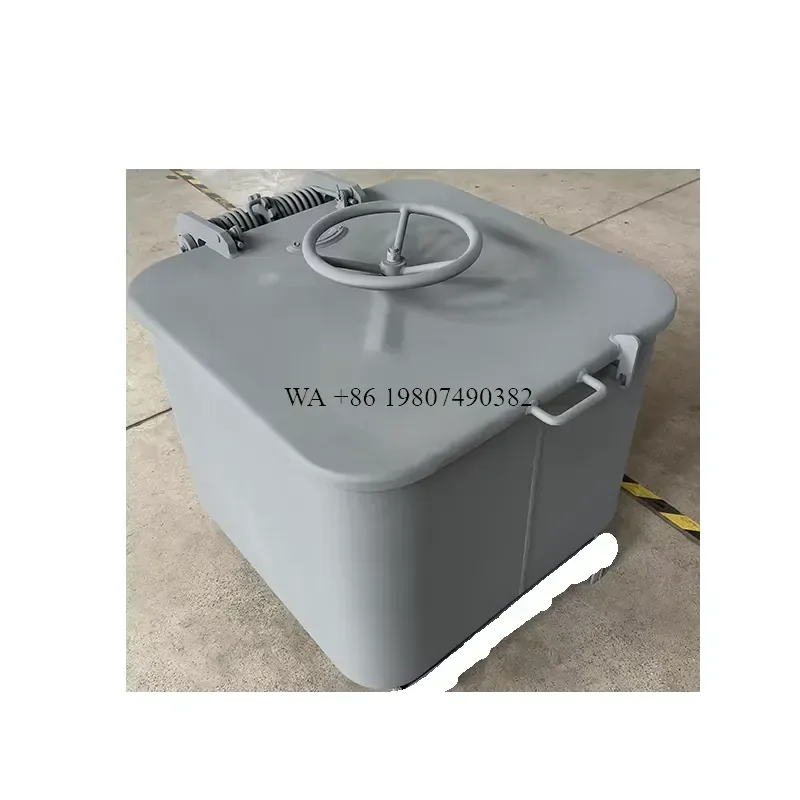 wmwmnu 12V Steel Watertight Marine Hatch Cover for Ship and Boat Accessories