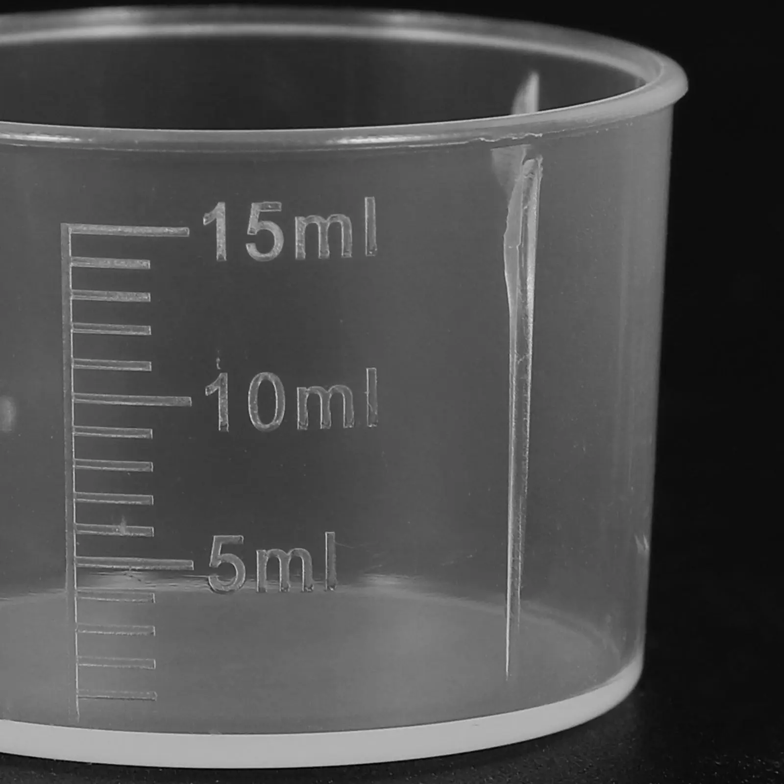 

10 Pcs Measuring Cup Medicine Cups Reusable Plastic Mixing Liquid Paint Baking Spoon
