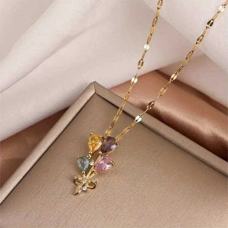 Stainless Steel Balloon Pendant Necklace Suitable For Daily Wear Holidays Birthdays Is The Nice Gift For Family And Friends
