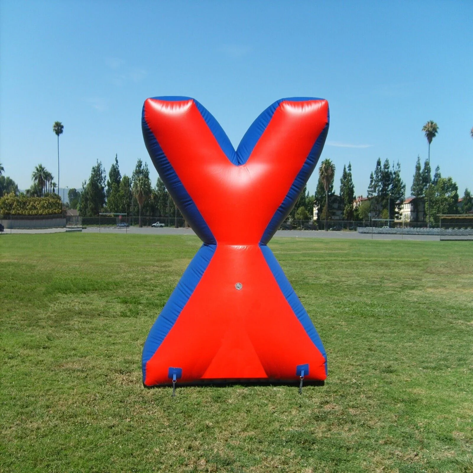 

Commercial X Shaped Giant Inflatable Air Paintball Bunker Paintball Air Arena Paintball Obstacle Game