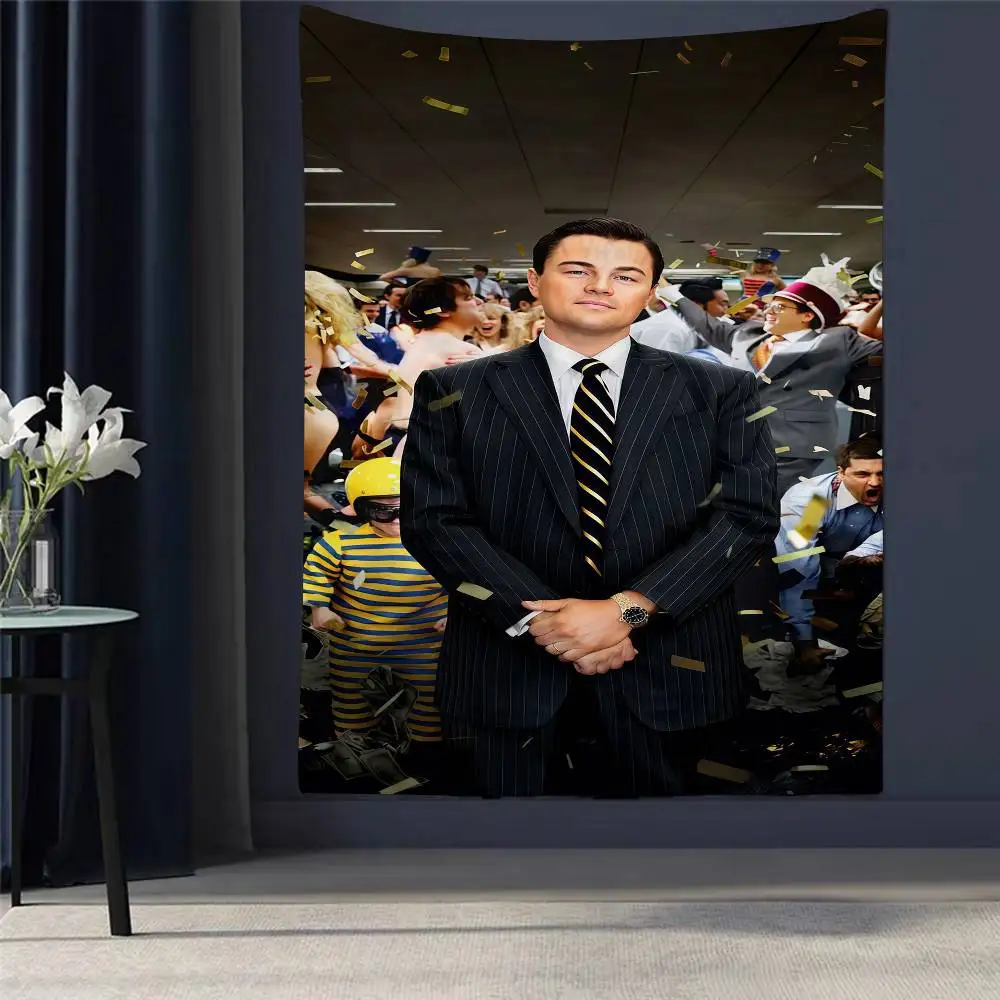 

T-The Wolf Of Wall Street Hanging Bohemian Tapestry Decoration Hippie Bohemian Decoration Divination Wall Hanging Home Decor