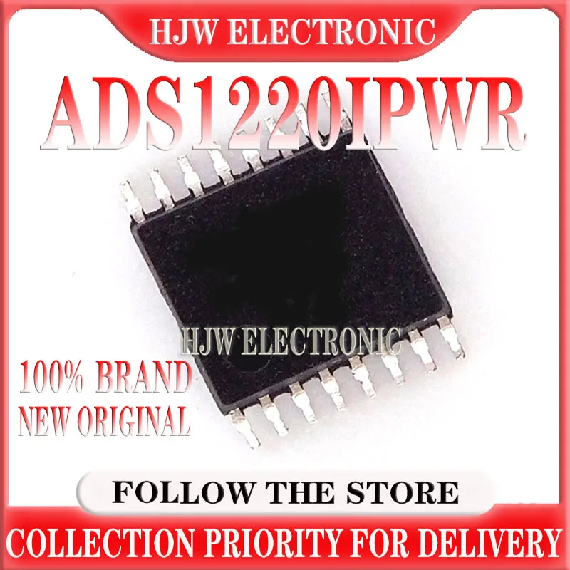 

10-100PCS ADS1220IPWR ADS1220IPWR ADS1220 TSSOP-16 IC ADC 24BIT SIGMA-DELTA New original