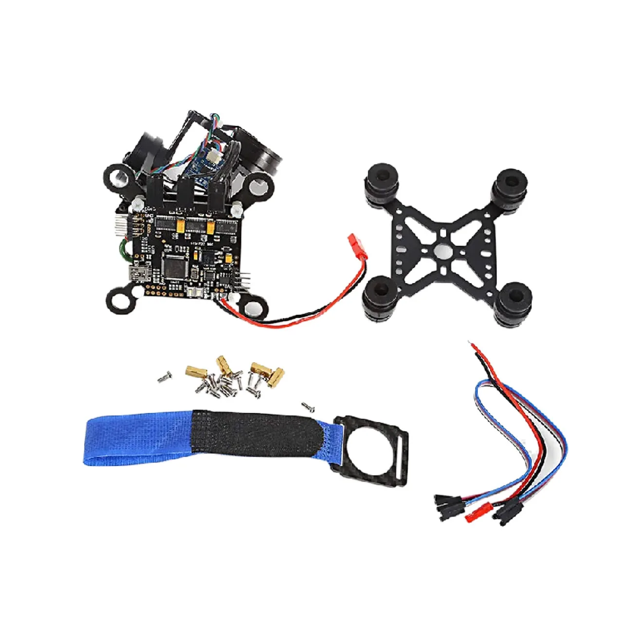 QX-motor 2/3Axis Gimbal Storm32 BGC Gimbal Brushless leggero con motori Debug gratuito per fotocamera Gopro3 Gopro4 SJ4000 fai da te FPV