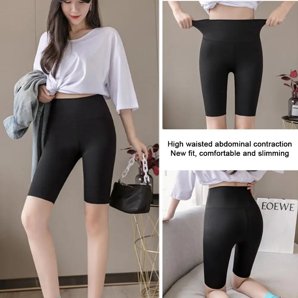 Women Sports Short Yoga Legging Shorts Quick Drying Squat Proof High Waist Fitness Tight Shorts For Cycling Workout Gym Sho Z7M9