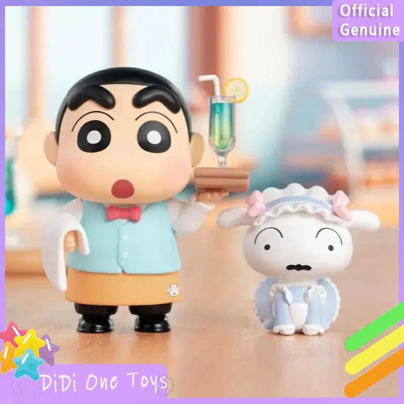 

Genuine Toptoy Crayon Shin-Chan Delicious Kasukabe Series Kawaii Blind Box Figurine Collection Desktop Ornament Fashion Gift