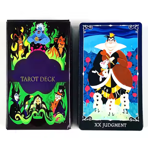 Tarot Deck A 78pcs Cards Tarot Deck Family Gathering Game Cards English Visions Divination Edition Deck Borad Playing Games