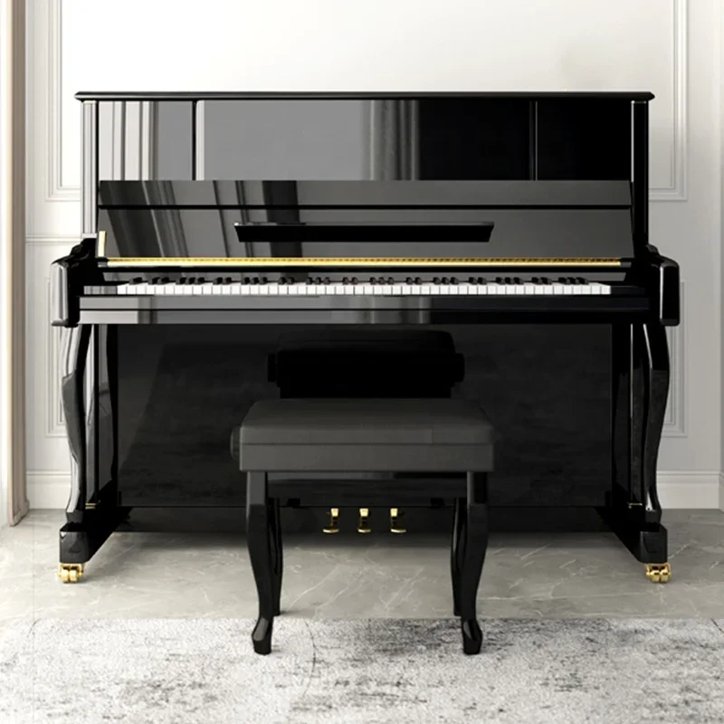 Acoustic Piano 123cm Vertical Piano With Upright Piano Stool