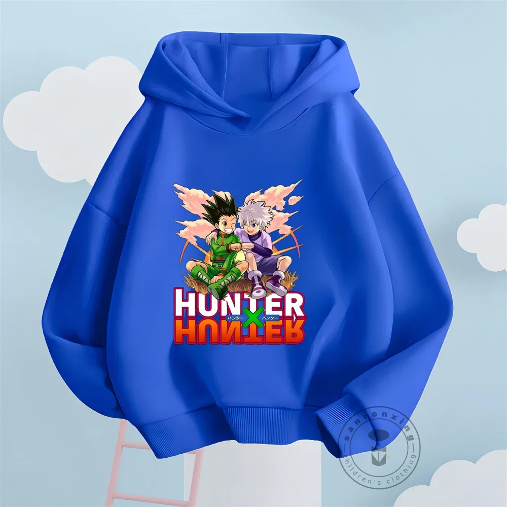 Hunter X Hunter Mangas Sweatshirt Girls Boys Anime Hisoka Hentai Graphic Hoodie Hip Hop New Long Sleeve Sportswear Fall 2024