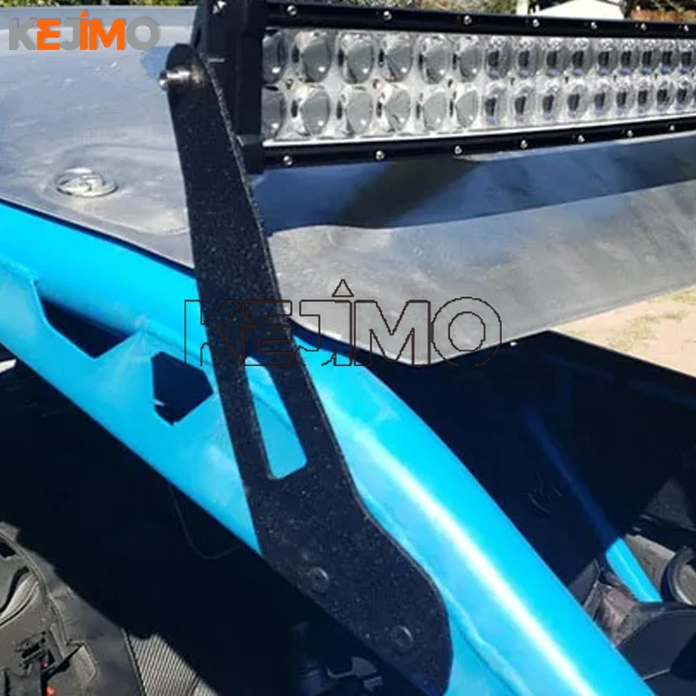 Кронштейны для крепления светодиодной панели 50 дюймов на верхнюю часть крыши для Can-Am Maverick X3 и X3 Max всех моделей 2017-2023 годов выпуска