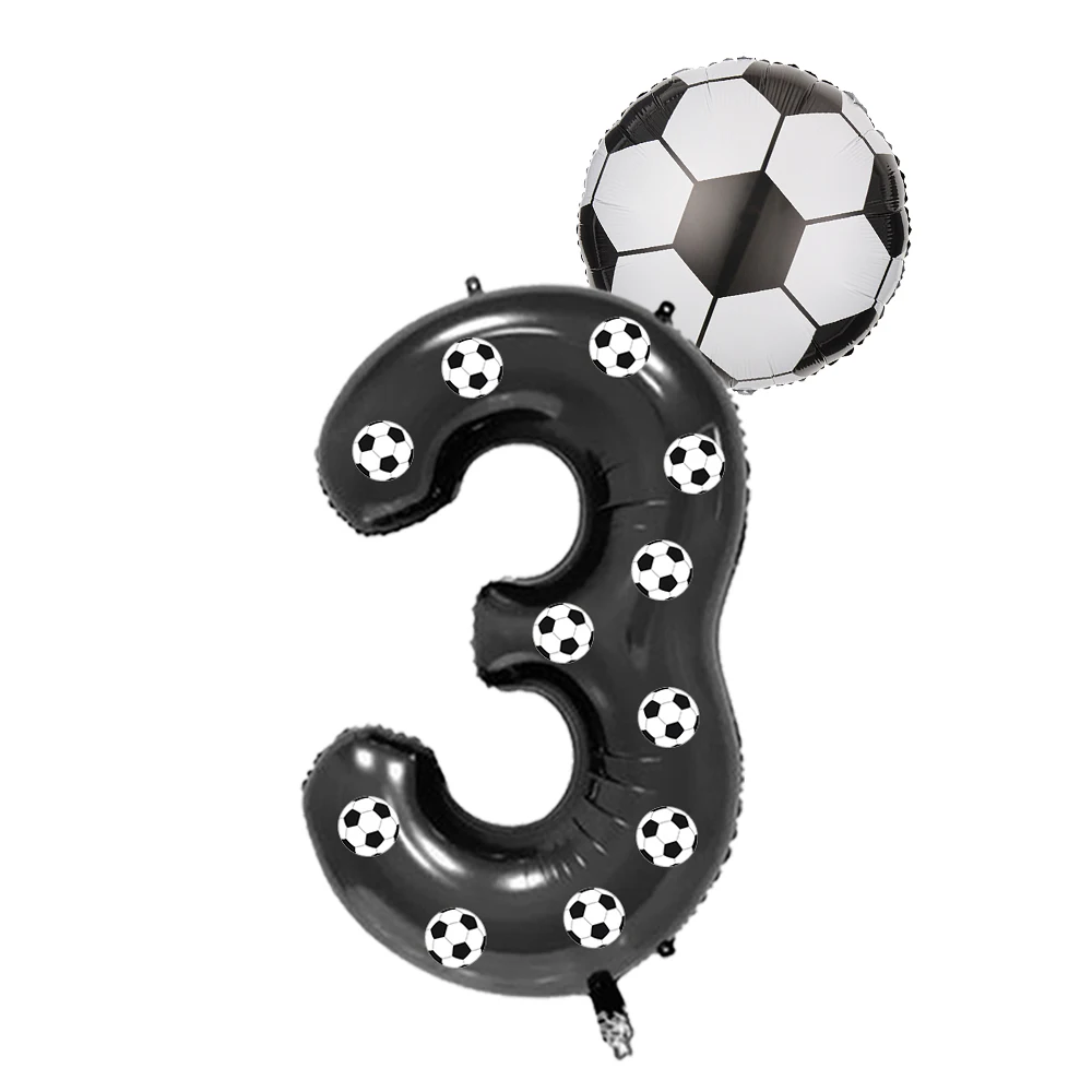 Fußball Geburtstag Ballon Set Fußball Banner Girlande Fußball Party Banner Ballon Dekor Jungen Fußball Geburtstag Party Dekoration – Detail 2