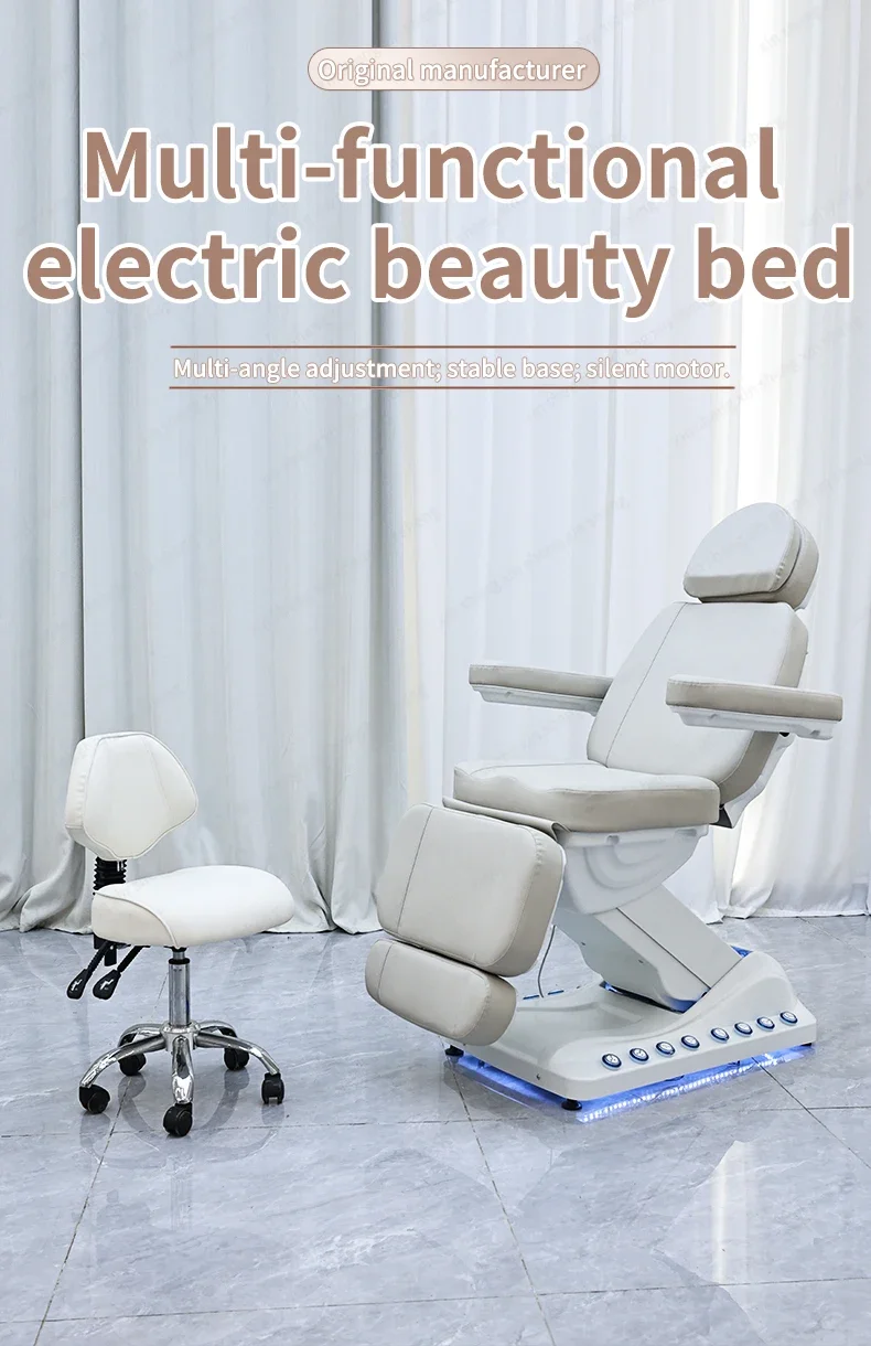 XinSheng Elektrisches Schönheitspflegebett Gesichtshydrotherapiestuhl Haartransplantationsstühle Medizinische Betten Massagetisch SPA-Möbel – Detail 3