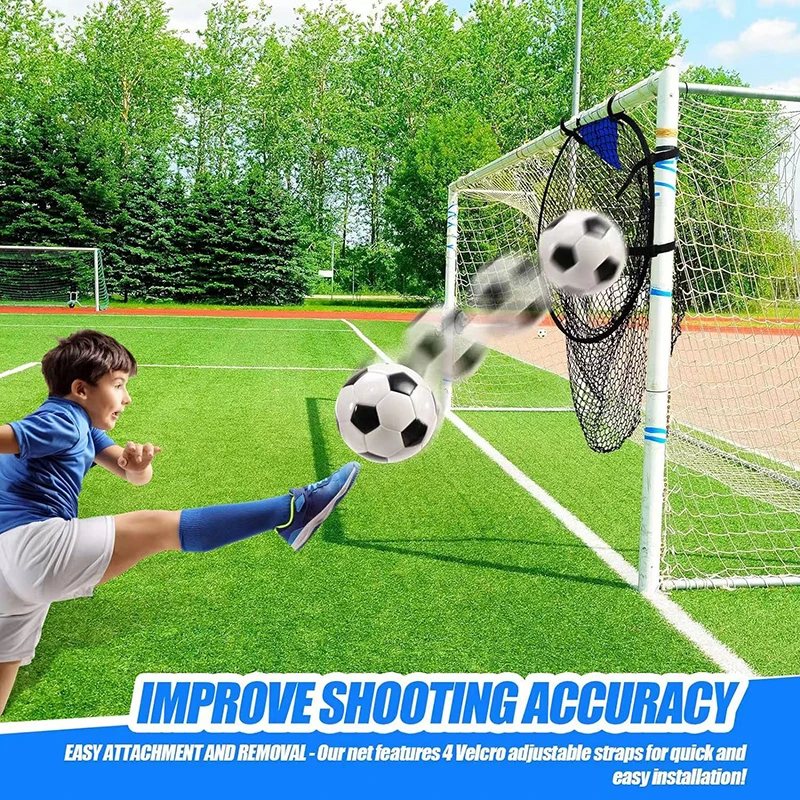 

[SH]1PC Football Goal Pocket Free Kick Shooting Practice Target Positioning Training Net