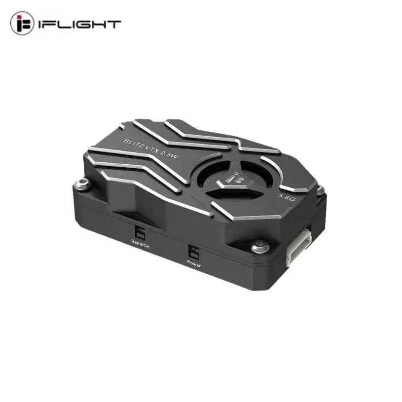 

iFlight BLITZ Whoop 5.8G 2.5W VTX 40CH Raceband Built-in Microphone CNC Shell Cooling Fan 2-8S 25.5X25.5mm for FPV Long Range RC