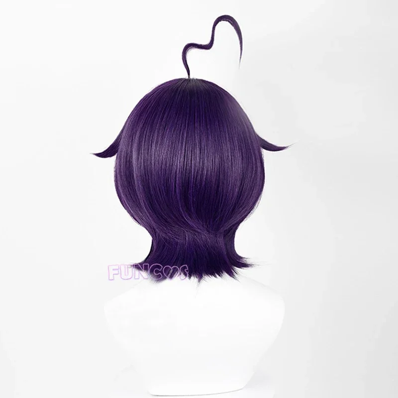 Hiiragi Utena Cosplay Wig Horns Headress Anime Mahou Shoujo Ni Akogarete Magic Baiser Purple Hair Gushing Over Magical Girls