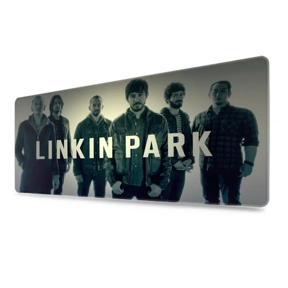 L-Linkin Hot Band Park Mousepad Large Gaming Mouse Pad LockEdge Thickened Computer Keyboard Table Desk Mat