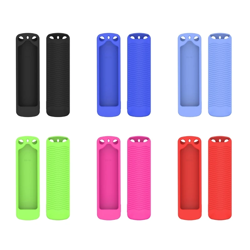 Silicone Protective Controller Sleeves Cases for Alexa Voice Remote Remote Control Cases Skin-Friendly Cover Drop Shipping