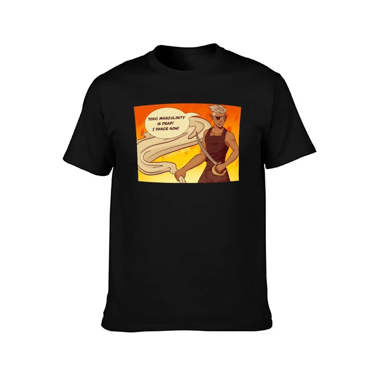 Toxic Masculinity is Dead! T-Shirt Casual All Match Tee Shirt for Men T-Shirt