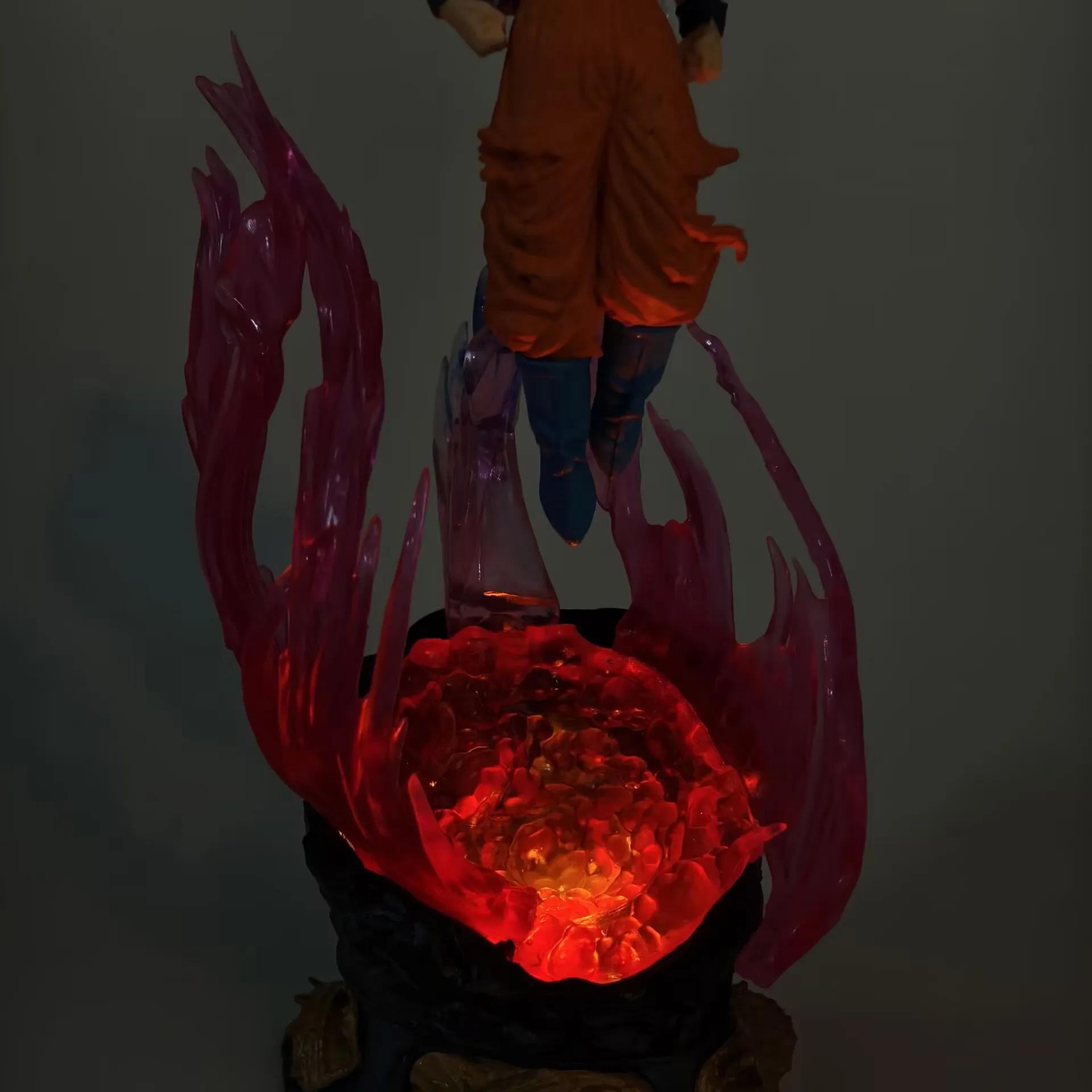 Dragon Ball Super Saiyan Little Freedom Ultimate Skill Wukong Anime modelo hecho a mano regalo ornamental