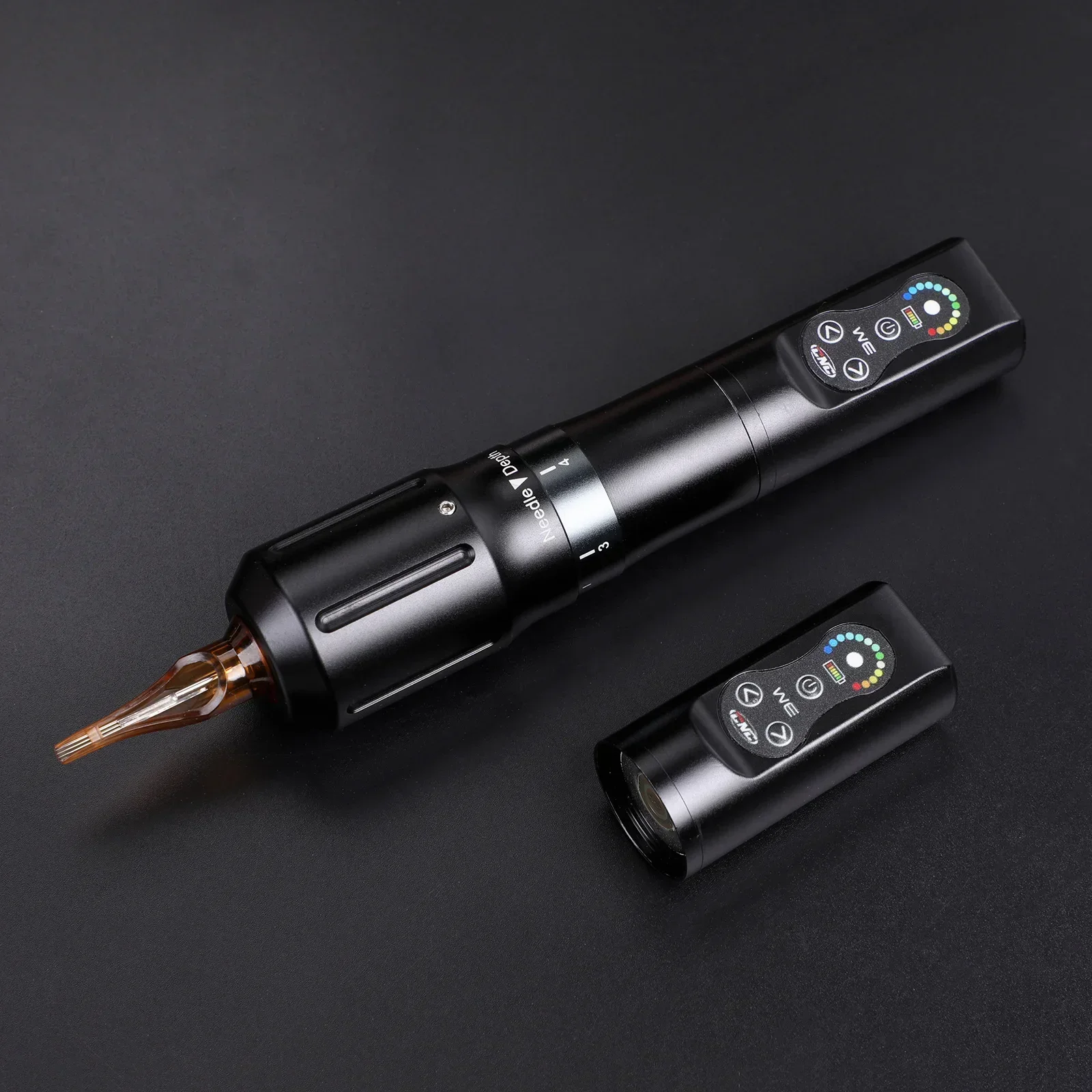 3.5mm Stroke High Quality Tattoo Pen With 2 Batteries Rotary Tattoo Machine Professional Wireless Tattoo Machine