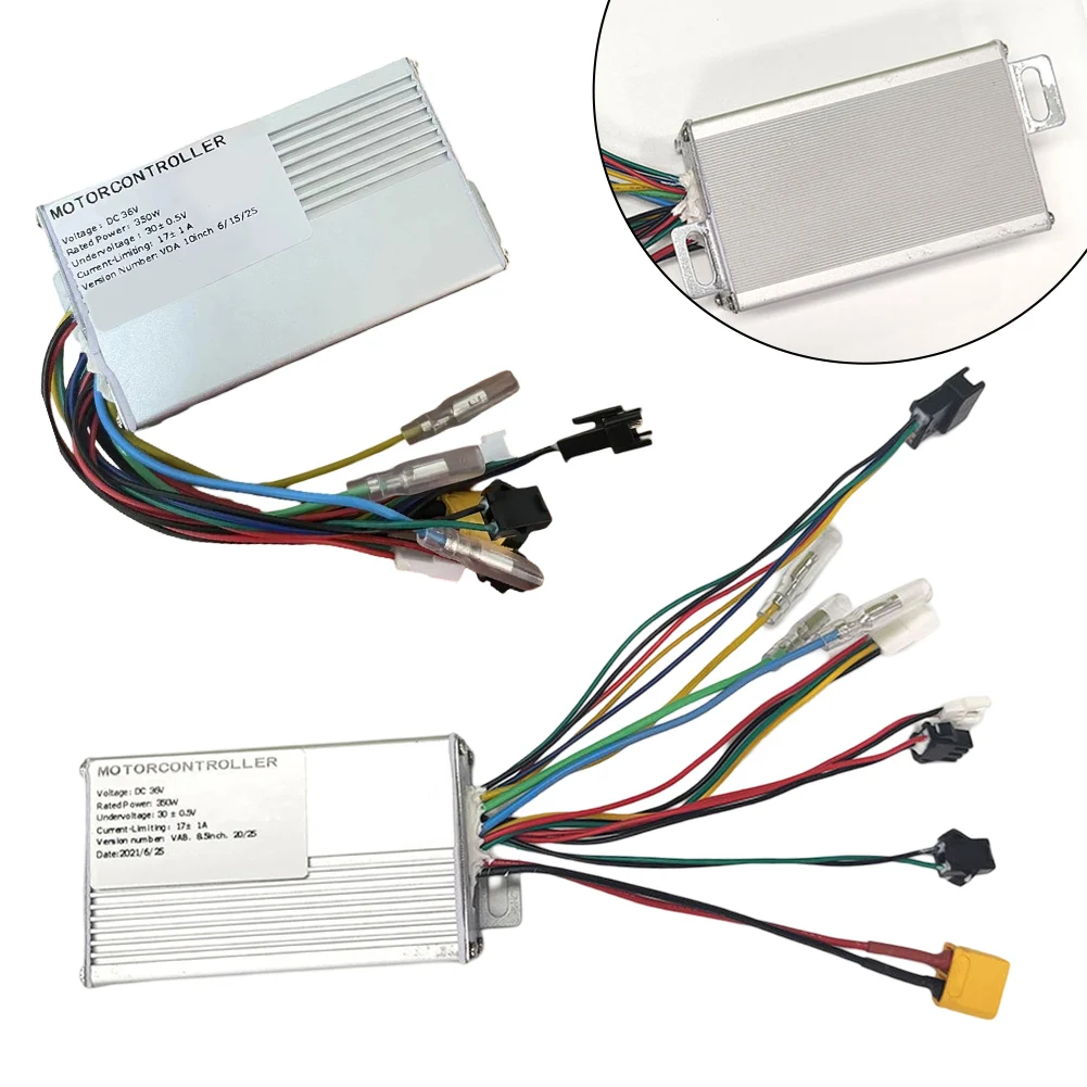 

For Scooter Repair 36V 350W Motor Controller Aluminum Alloy Controller Weight About 300g Easy Replacement Lightweight