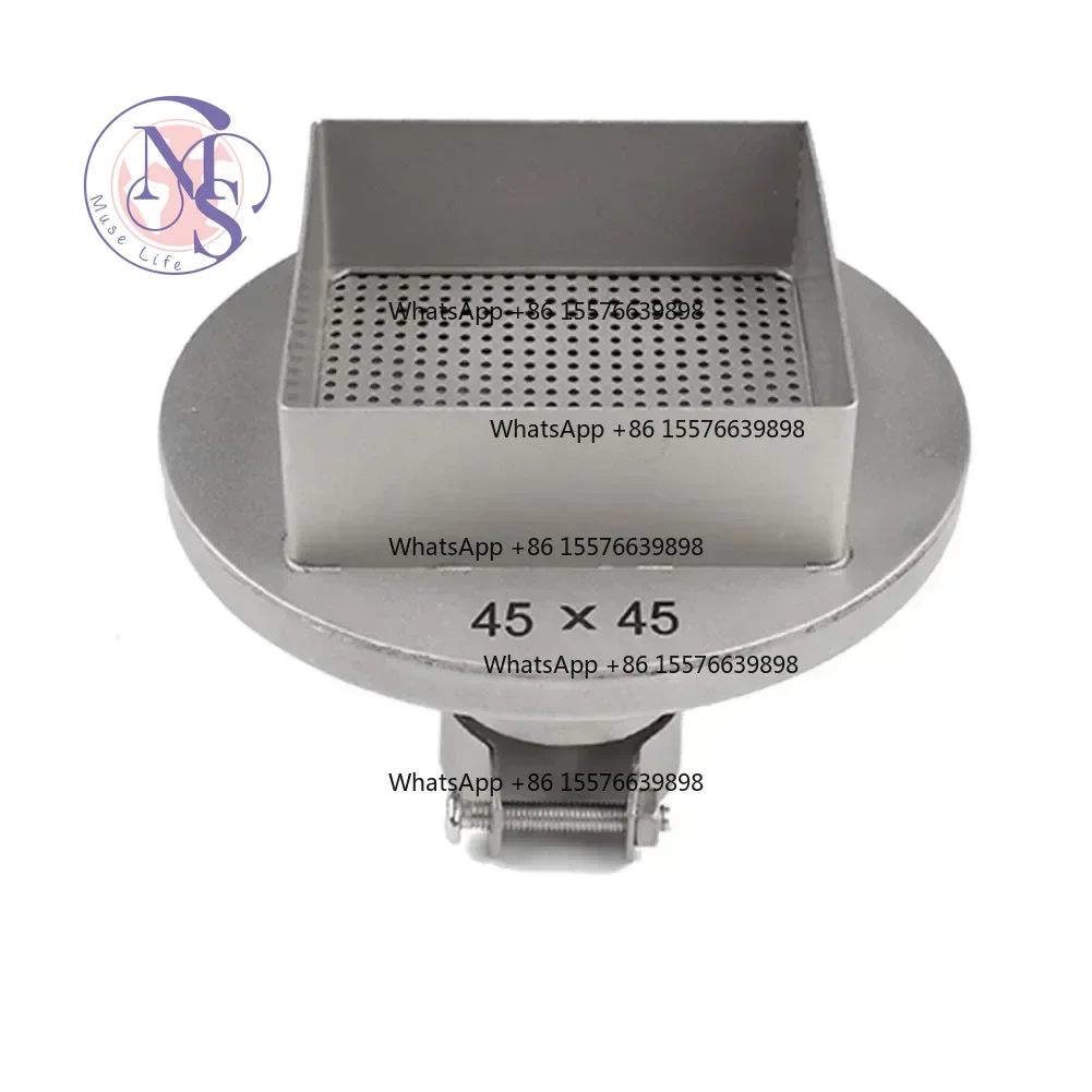 ZOCI- 45*45mm Hot Air Nozzle With Locking Screws Easy Install For Electronic Chip Rework Repair Tool