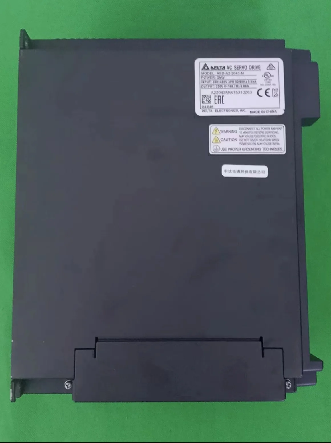 Used ASD-A2-2043-M Delta Drive 2kw  tested OK