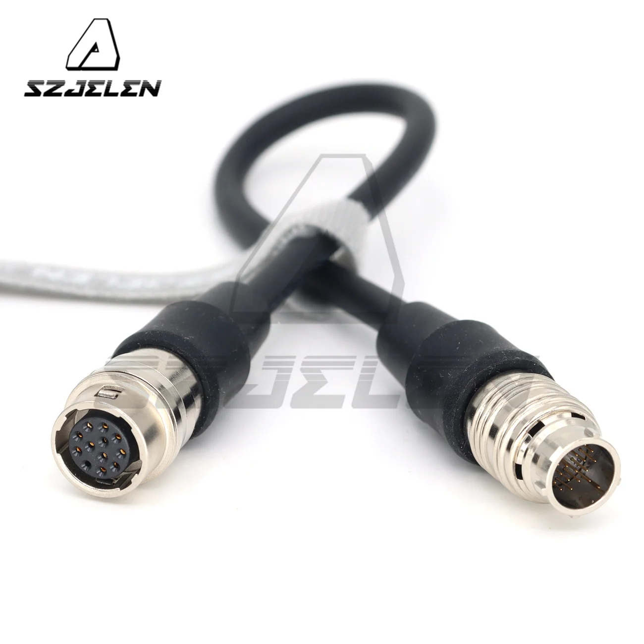 Servo Zoom Control Cable for Canon Servo Lens 20 Pin Male Hirose to 12-Pin Female And Male Zoom-Controller Adaptor Cable ﻿