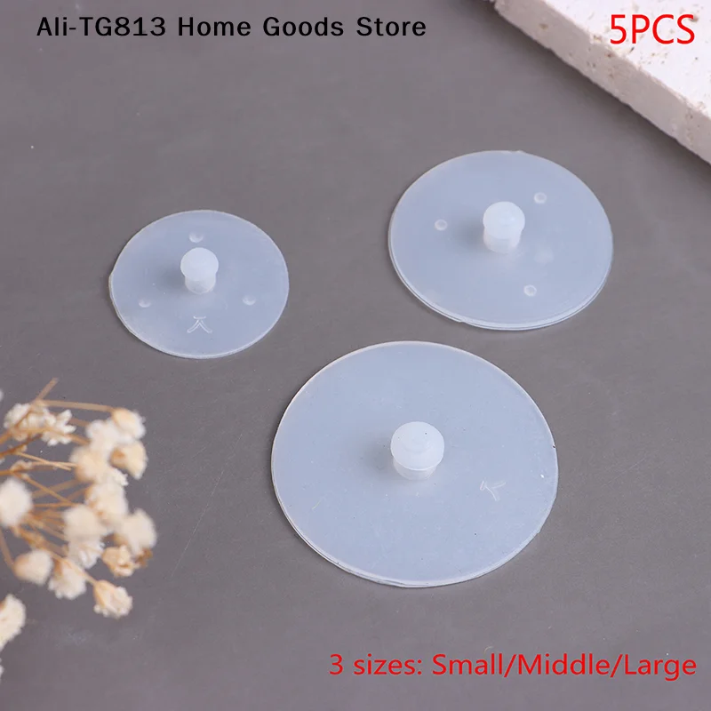 

[TG813]5 Pcs Pressure Cooker Float Sealing Caps Silicone Pad Rice Cooker Exhaust Steam Valve Gasket（3 Size）