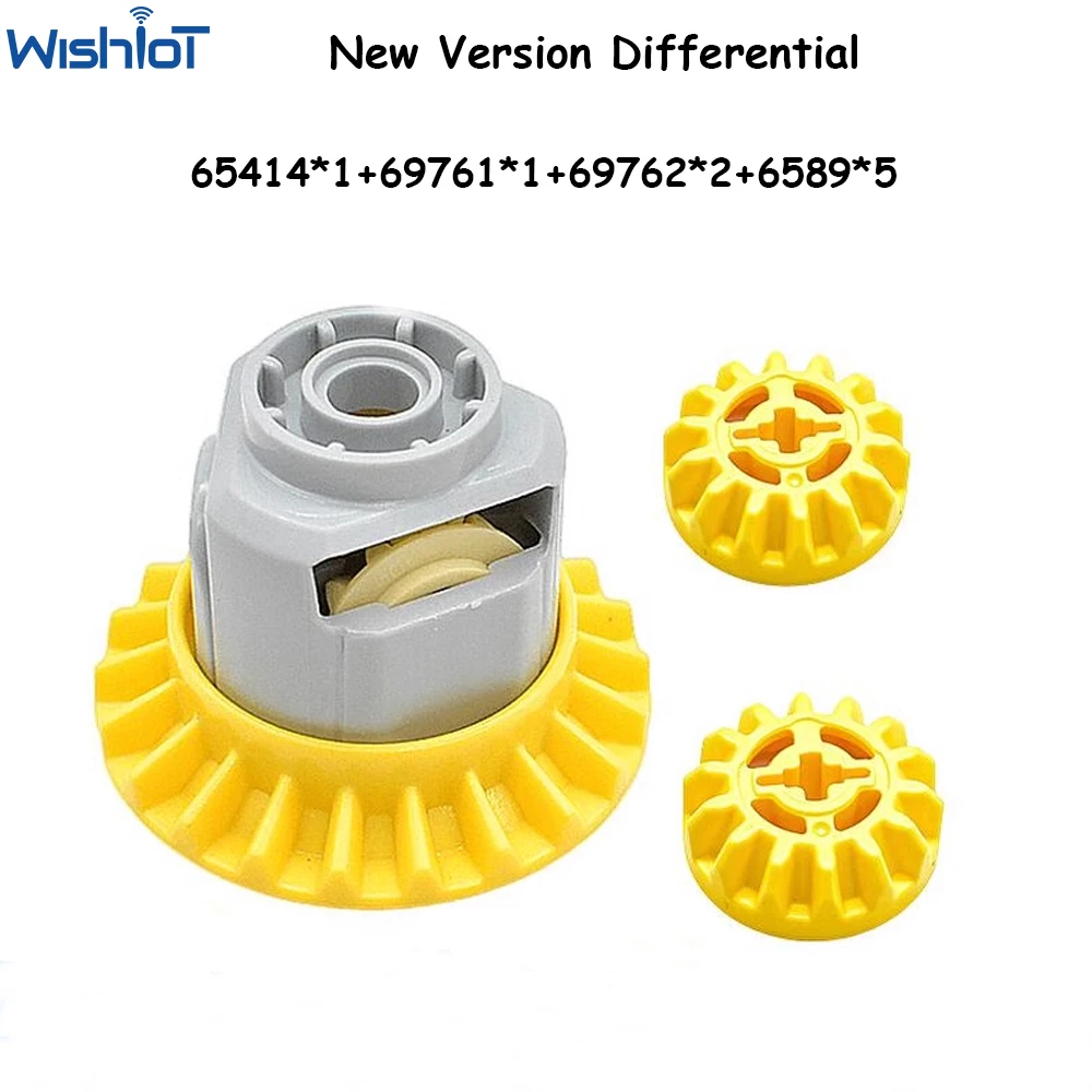 New Differentials Gears MOC Technical Modification Parts Compatible with legoeds Building Blocks 42143 69761 69762 65414 6589