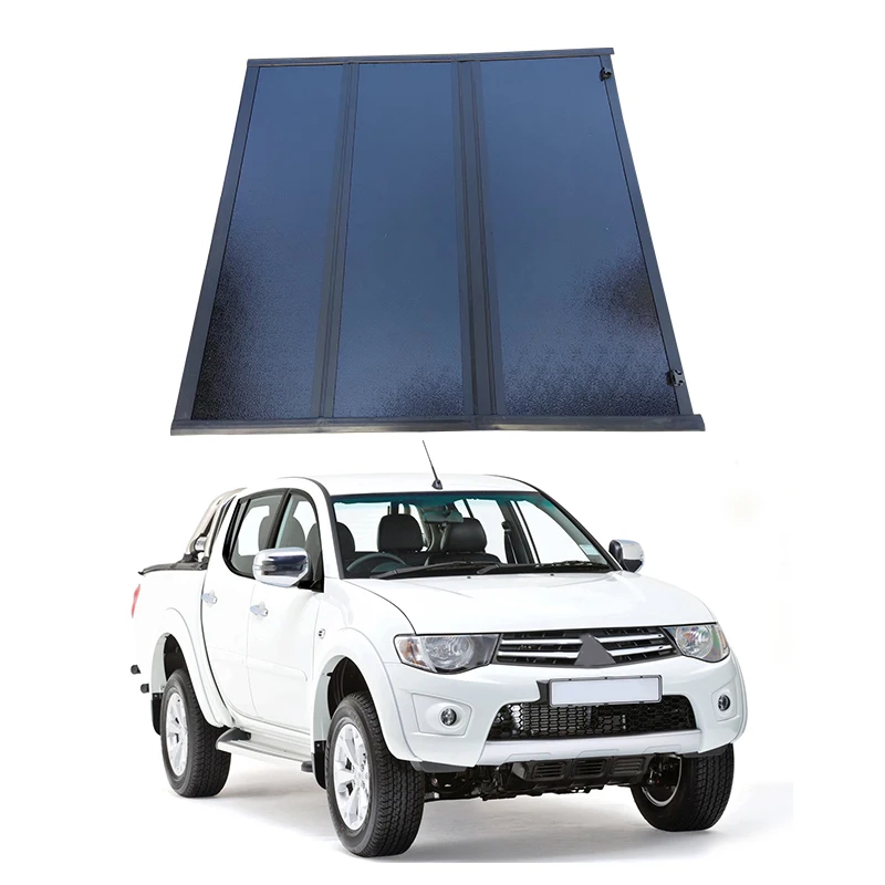 4X4 Accessories Truck Bed Cover Aluminum Hard Tri-Fold Embedded Factory Wholesale Tonneau Cover For Ford F250 6.8ft