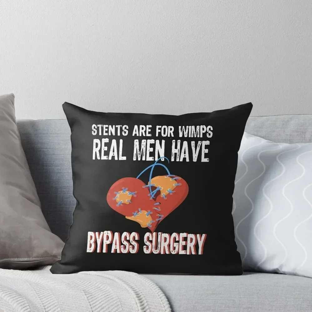 

Bypass Surgery, Open Heart Surgery Gift Throw Pillow Cushion Covers For Living Room Sitting Cushion Luxury Pillow Cover pillow