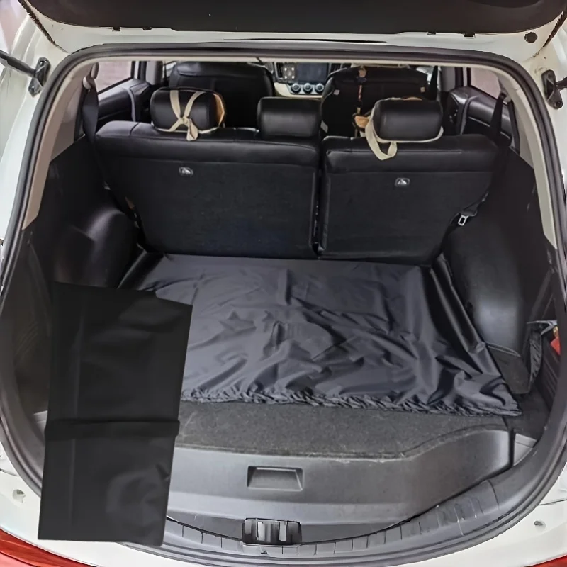 1PCS Universal Folding Car Trunk Mat - Waterproof and Dustproof Car Trunk Mat for Road Travel Enthusiasts and Car Owners