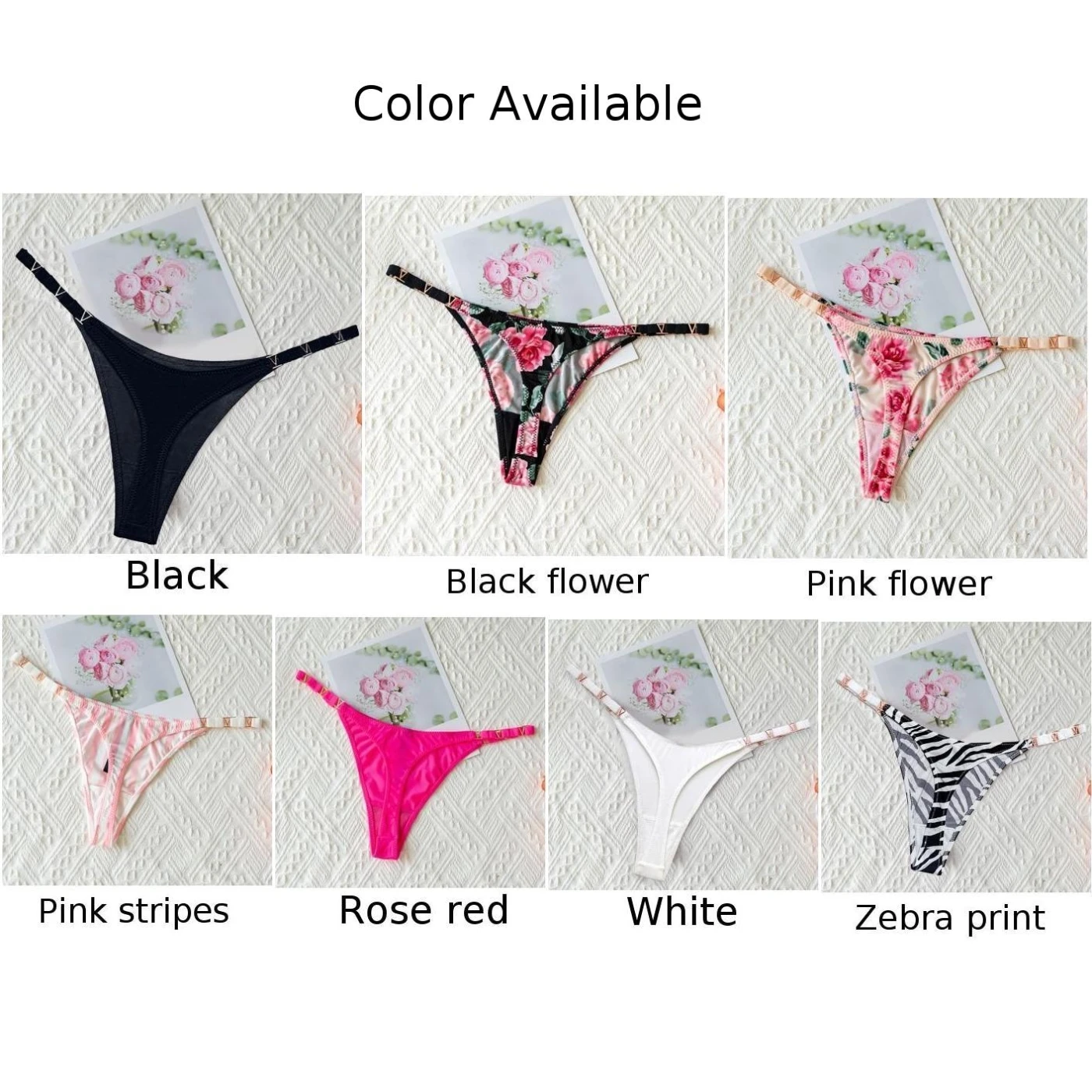 Perizoma Perizoma Perizoma Perizoma Perizoma Taglio alto Lingerie Mutandine in nylon Stampa Regolare Indumenti da notte sexy Leggero Strech T Back