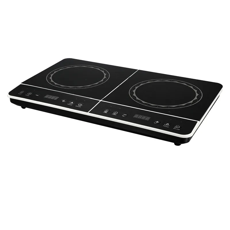 

double head double stove induction cooker household manufacturer induction cooker two eyes desktop high-power multi-head cooker