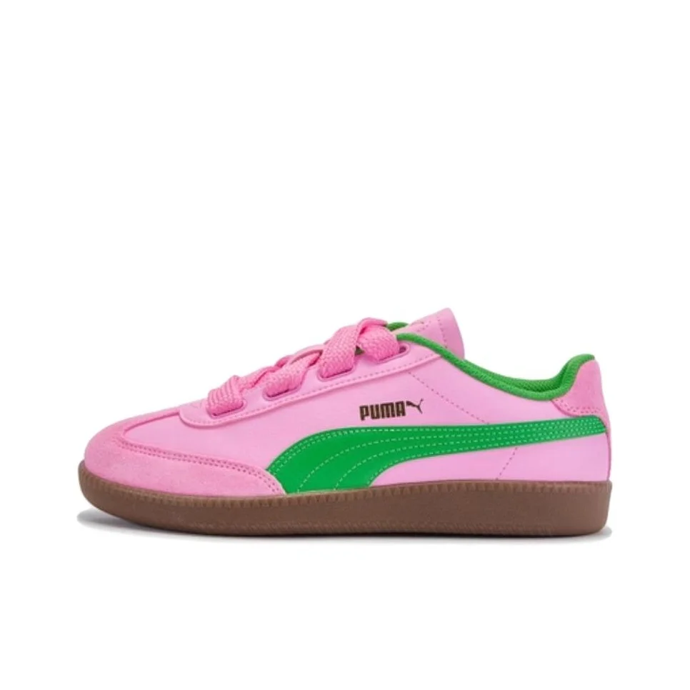 PUMA 9 T Low top German Army Trainers Women's Pink Wide Fit 407608-03