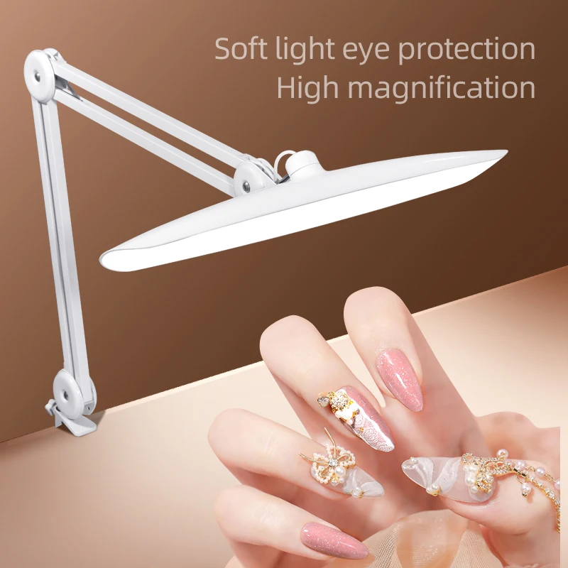 

Amazon Hot Sale Light Emitting Diode Nail Light Dining Table Moon Light Nail Art Tattoo Salon Desk Lamp