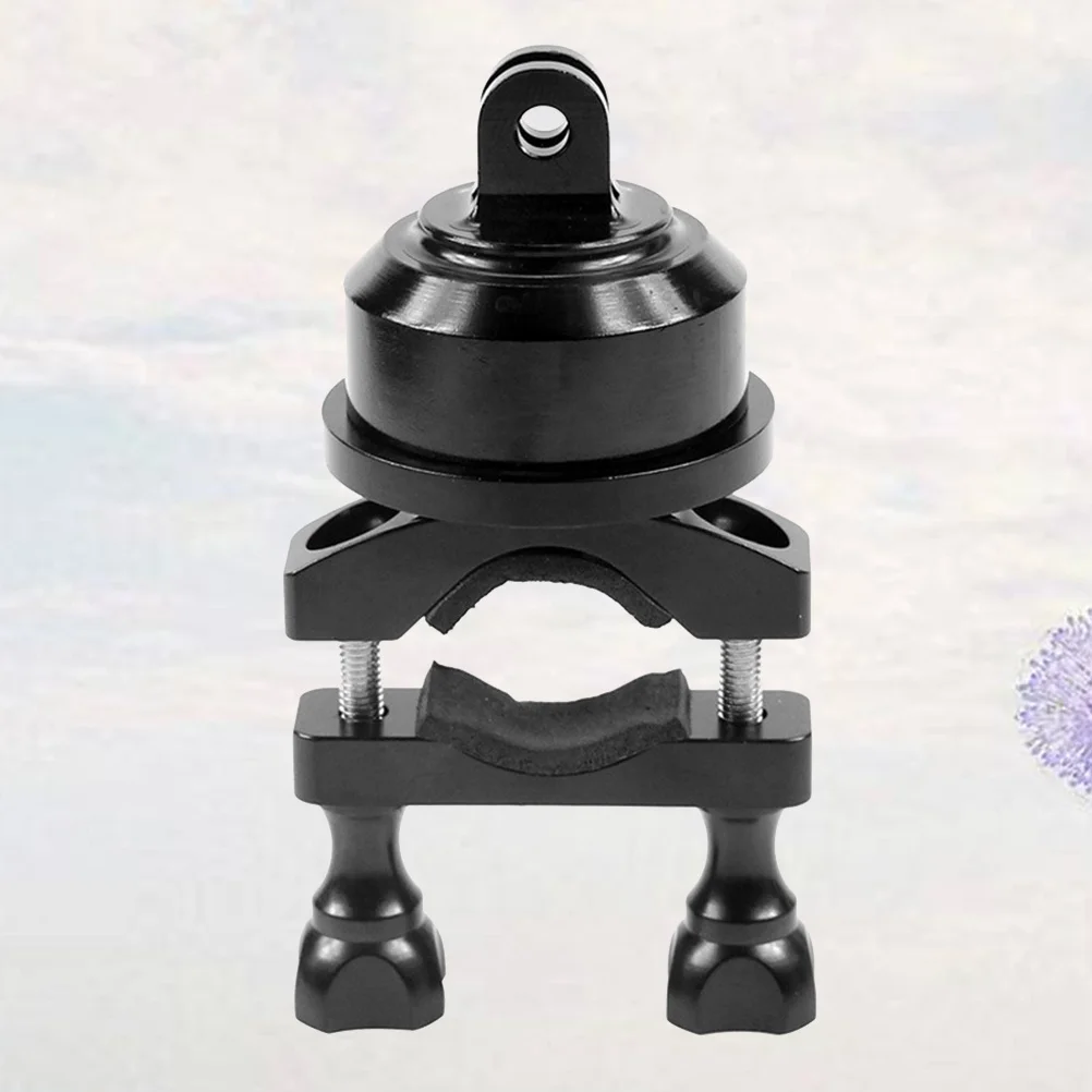 

1pcs Camera Mount For Action Cameras 360 Degree Rotation Ball Bearing Bike Handlebar Motorcycle Holder Compatible