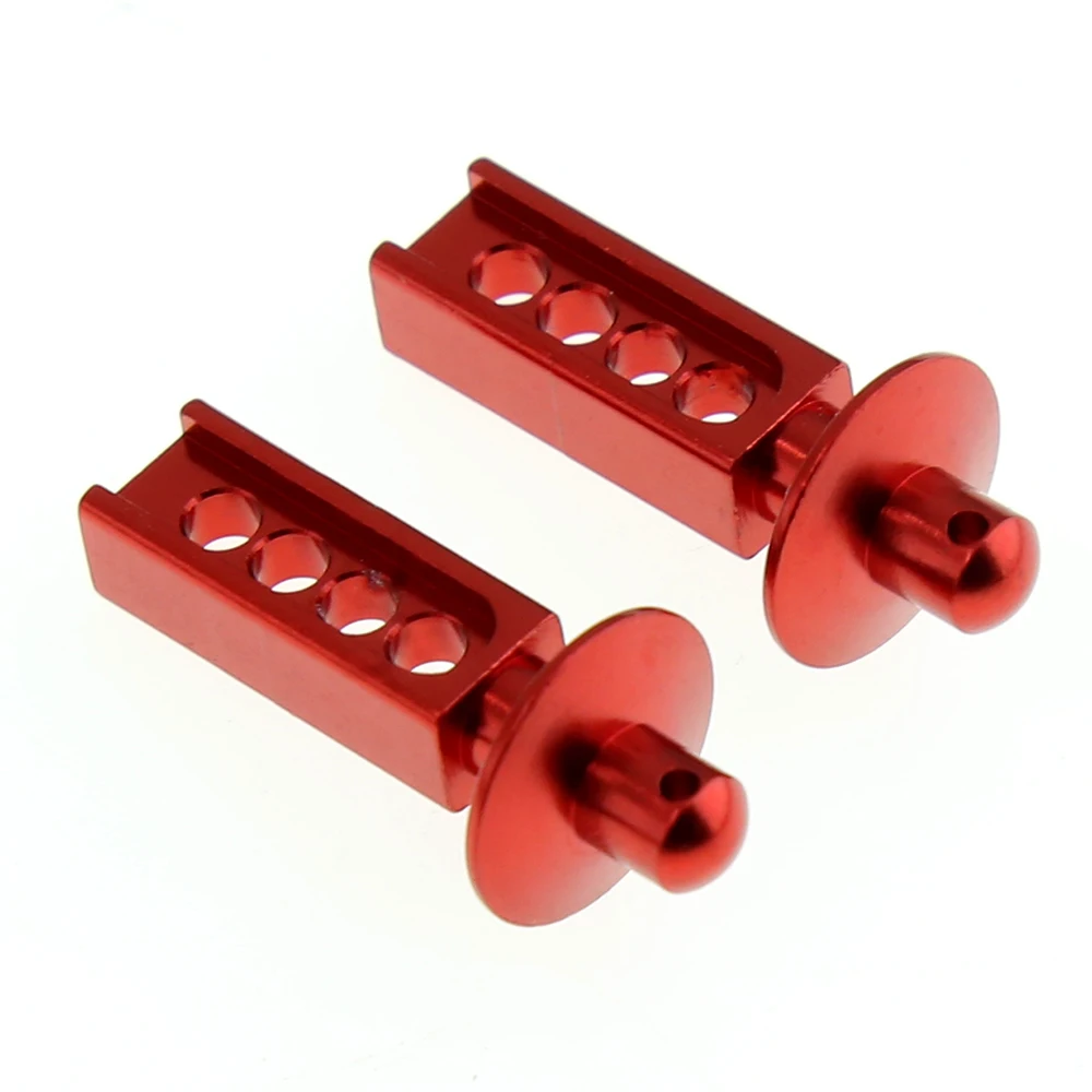 Postes de cuerpo delantero de Metal, columna de montaje para Traxxas Mini e-revo E Revo Slash 1/16 RC, piezas mejoradas de coche, accesorios 1