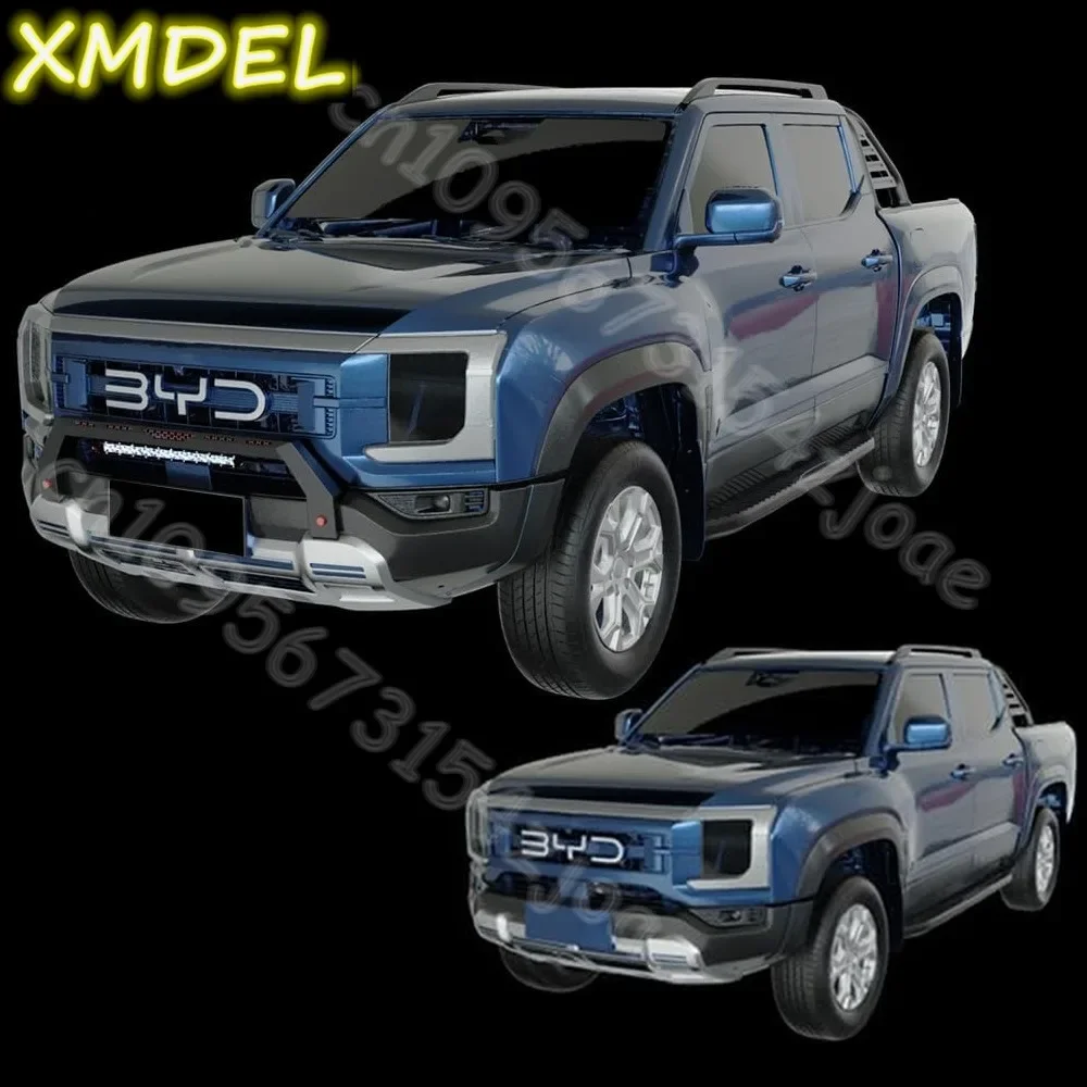 

Front Bumper With Grille Anti Slip Light Bracket Guard Bar Upgrade Parts 3" Bull Bar Compatible For BYD Shark 6 Pickup Truck