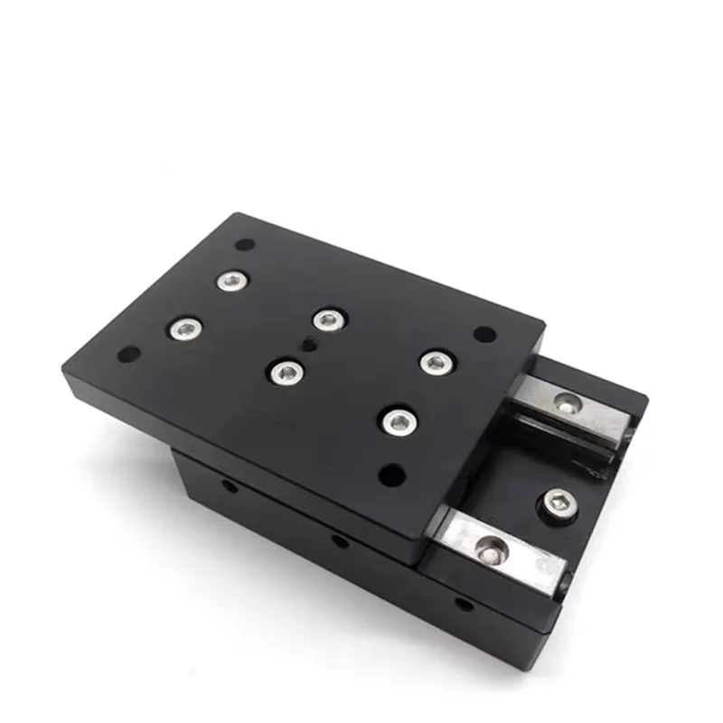 VRU6 Series Simple Linear X-axis Slide Slider Crossed Roller Guideway Single Axis Displacement Table Worktable