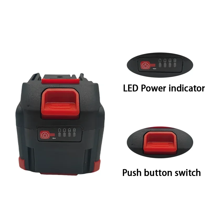 Nova bateria de lítio recarregável 18v 21v 5s4p 22.0ah para makita 18v ferramentas elétricas chave sem fio serra broca moedor chave de fenda