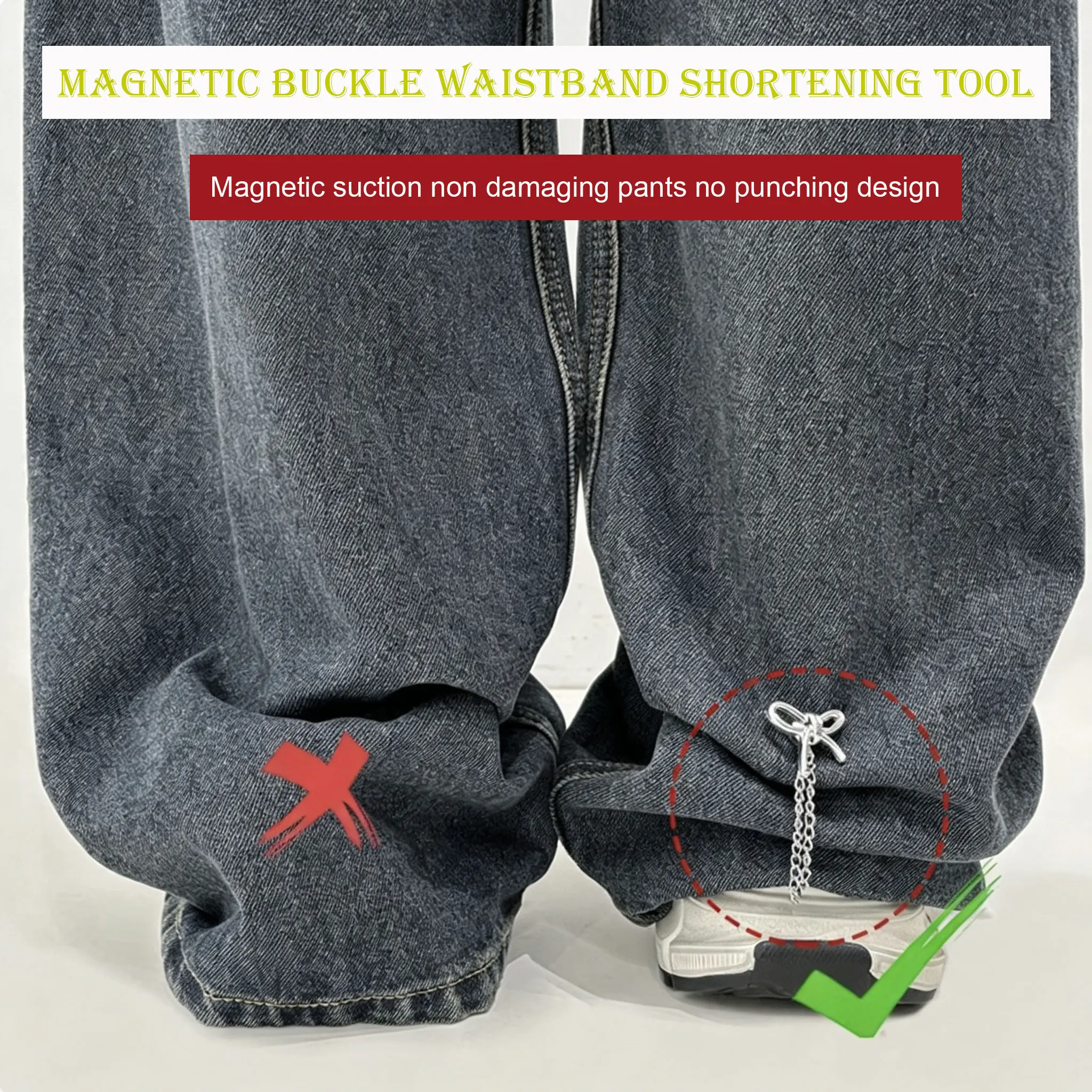 5 Stück magnetische Kleidungsclips, multifunktionale magnetische Knopfclips, nadellose Brosche-Clips für Damenkleidung, Strickjacken – Detail 7